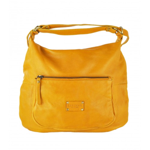 Bolso-mochila de piel con...