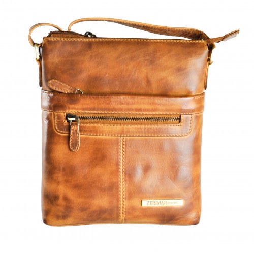 Bandolera de piel estilo...