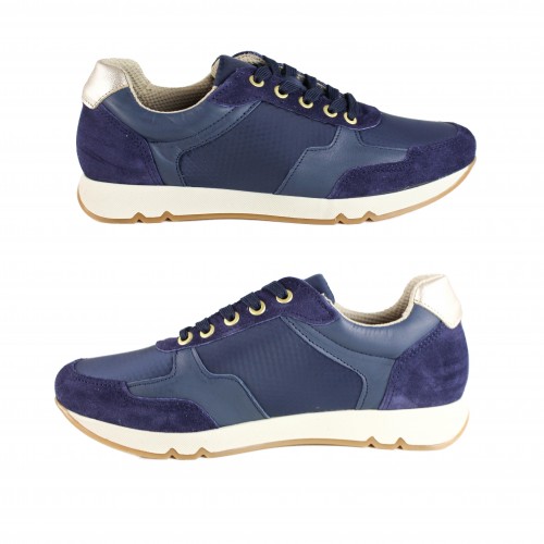 Sneakers de piel combinados modelo MARA