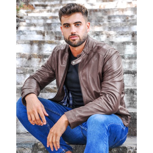 Cazadora combinada con tejido desmontable modelo Teror