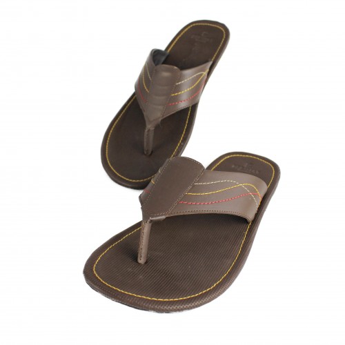 Chanclas de piel modelo AQUINO