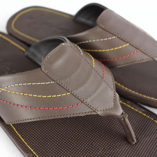 Chanclas de piel modelo AQUINO