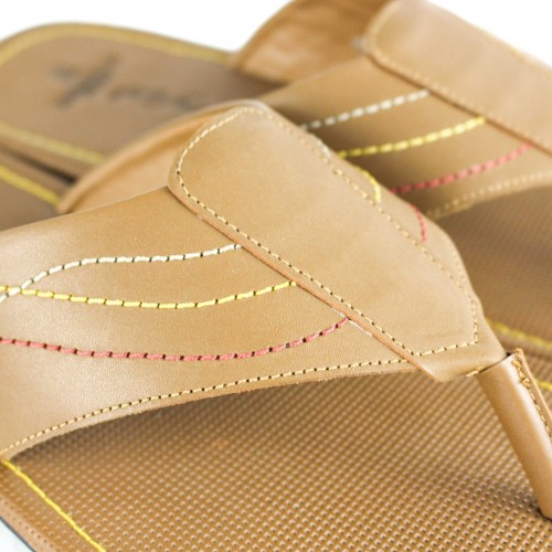 Chanclas de piel modelo AQUINO