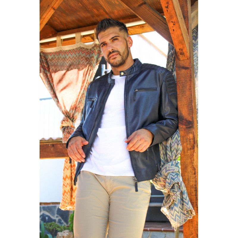 chaquetas cazadoras hombre - Buscar con Google  Leather jacket, Leather  jacket men style, Mens outfits