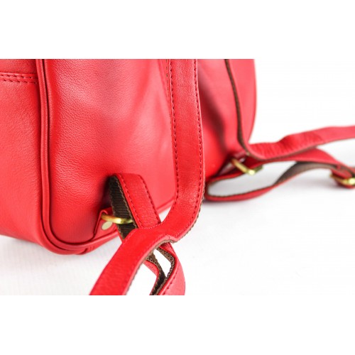 Mochila de piel natural 31x24x10 cm THEORY