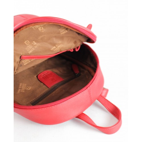 Mochila de piel natural 31x24x10 cm THEORY