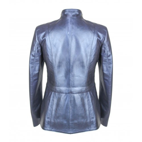 Chaqueta de piel con cremallera modelo KINLEY