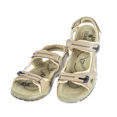 Sandalias de piel de trekking o senderismo para mujer