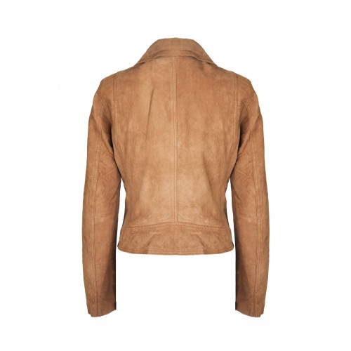 Chaqueta de ante tipo perfecto modelo CANELA