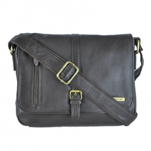 Maletin de piel pequeño 22x29x7 cm modelo ALFA