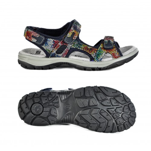 Sandalias de piel de trekking o senderismo para mujer