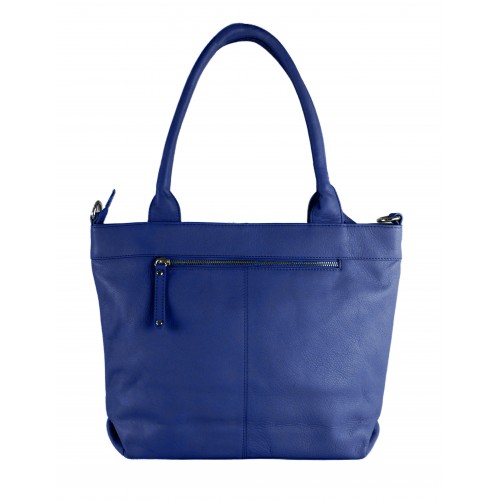 Bolso de piel con doble asa 33x10x30 cm BADDY