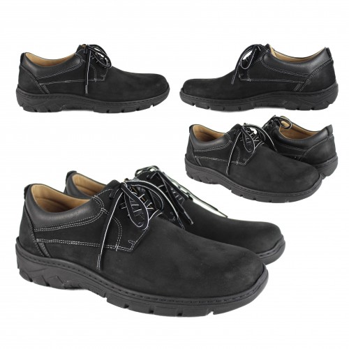 Zapatos de piel con cordones modelo JR