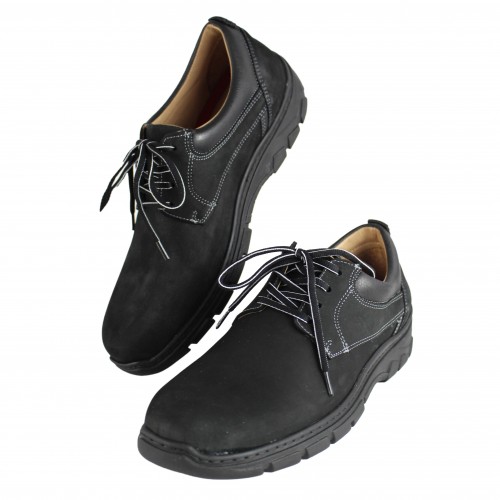 Zapatos de piel con cordones modelo JR