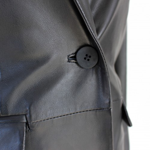 Blazer de piel para mujer modelo VITTO