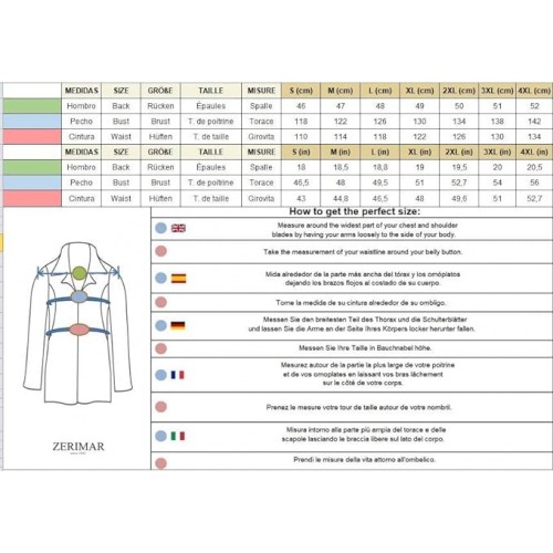 Chaqueta de piel con cremallera ROCHA