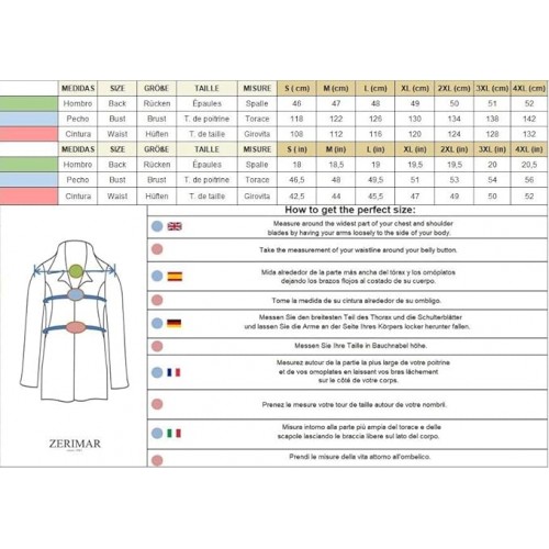 Chaqueta de piel con detalle blanco CORDOBA