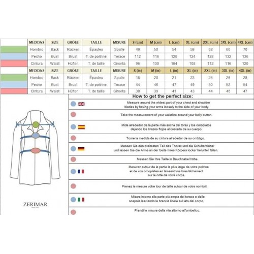 Chaqueta de piel con detalle textil líneas modelo COTA