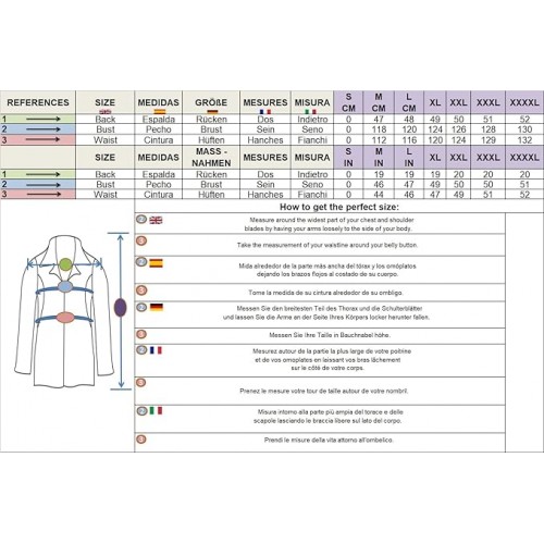 Chaqueta de cuero perforada modelo ITALIA