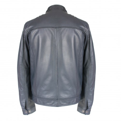 Chaqueta de piel con cremallera GERMAN