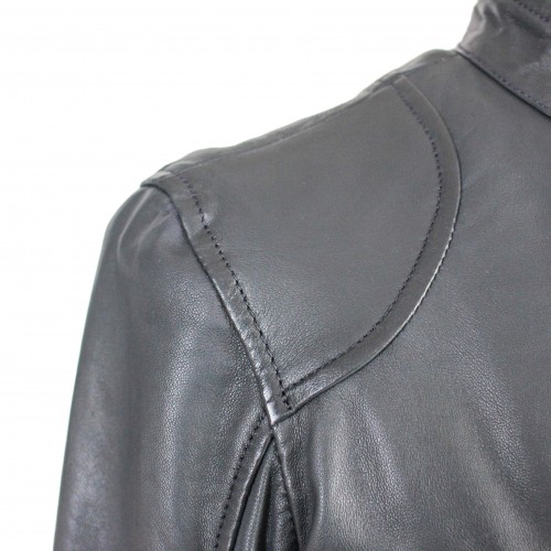 Chaqueta de piel con cremallera GERMAN