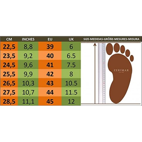 Zapatillas abiertas de piel Double Face invierno Zerimar - 5