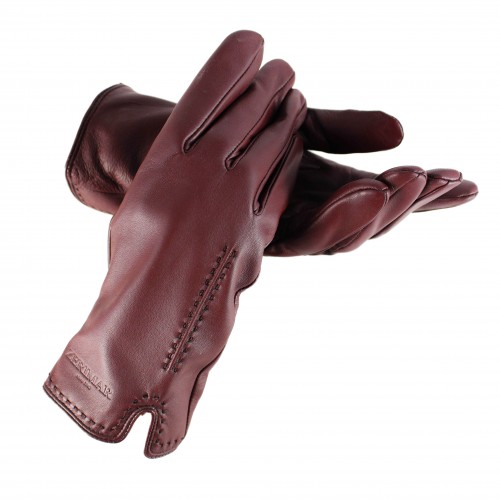 Guantes de piel para mujer modelo NOSVA