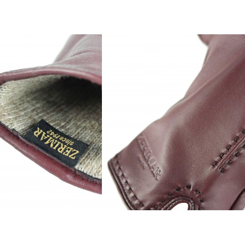 Guantes de piel para mujer modelo NOSVA