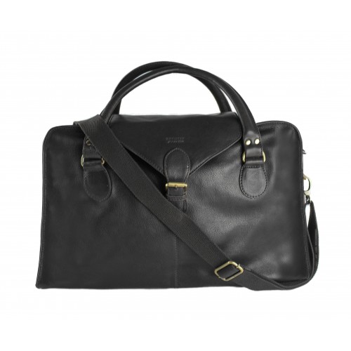 Bolso de piel de viaje...