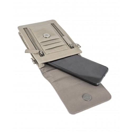 Bolso de piel 18x12,5x3 cm modelo KANA