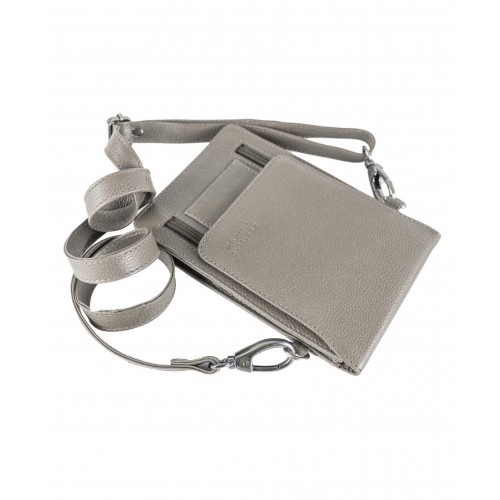 Bolso de piel 18x12,5x3 cm modelo KANA