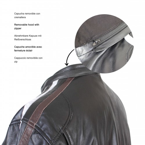 Chaqueta de piel WOBALL1