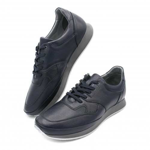 Sneakers de piel con cordones modelo VALLE