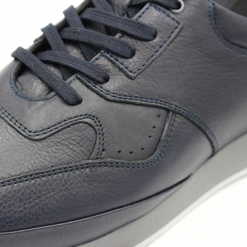 Sneakers de piel con cordones modelo VALLE