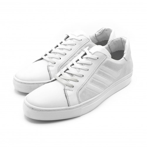 Sneakers de piel con cordones modelo TECHNIC