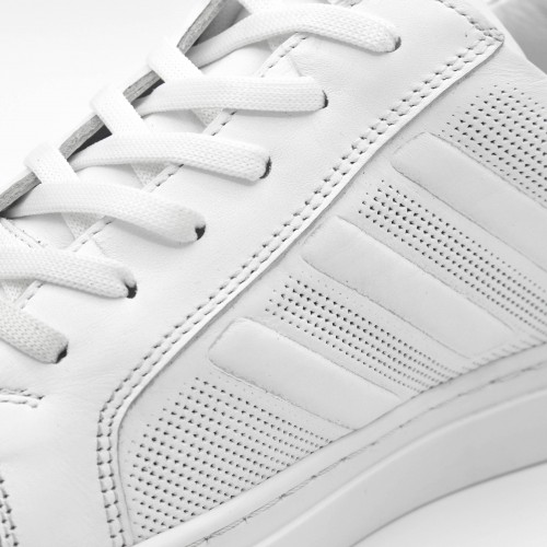 Sneakers de piel con cordones modelo TECHNIC
