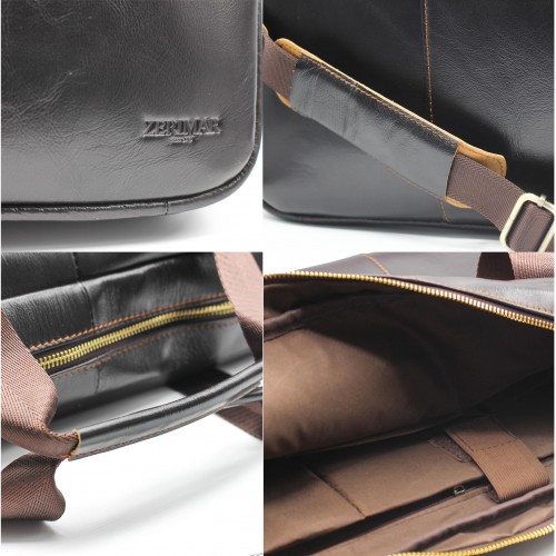 Maletin de piel modelo OPOUM 44x31x7 cm