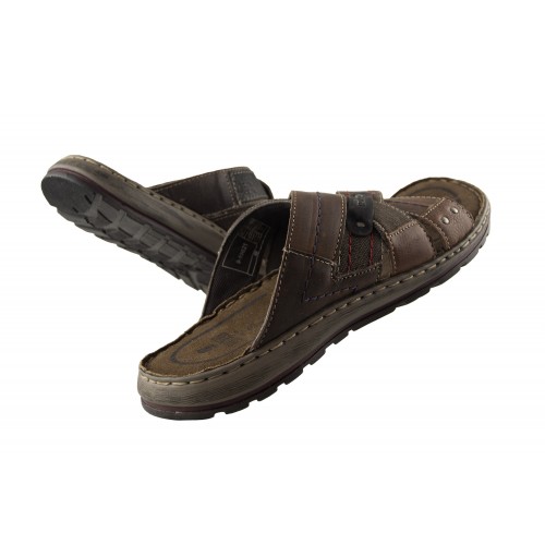 Sandalia de piel abierta modelo CAPRIOS