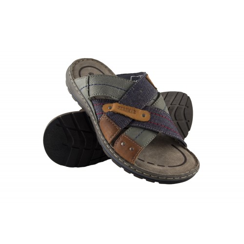 Sandalia de piel abierta modelo CAPRIOS