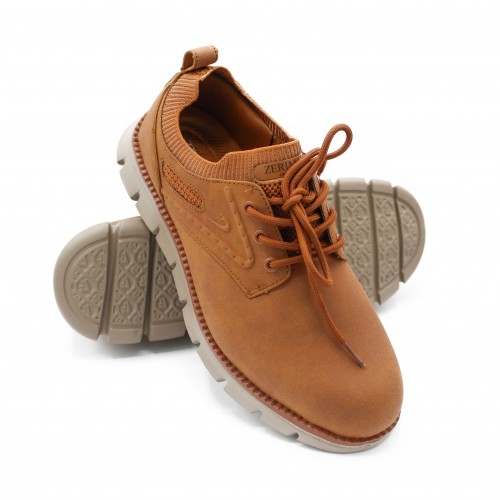 Zapatos de piel con cierre...