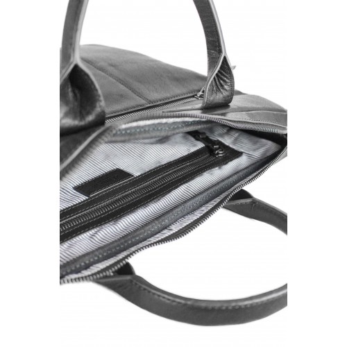 Maletin de piel modelo BAMBO 40x5x31 cm