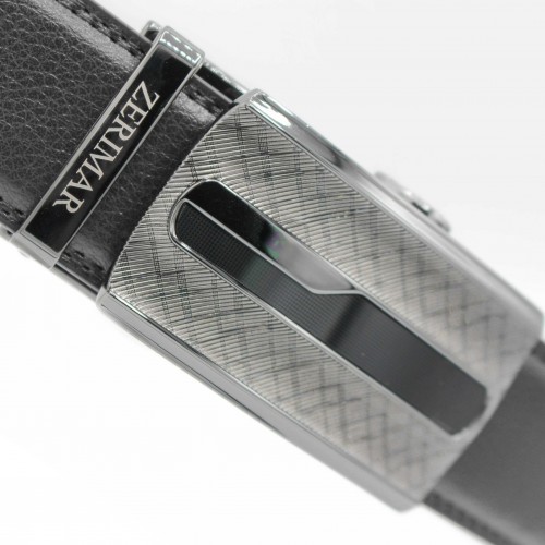 Cinturón de piel con hebilla automatica modelo VEDO