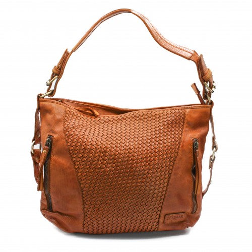 Bolso de piel trenzado...