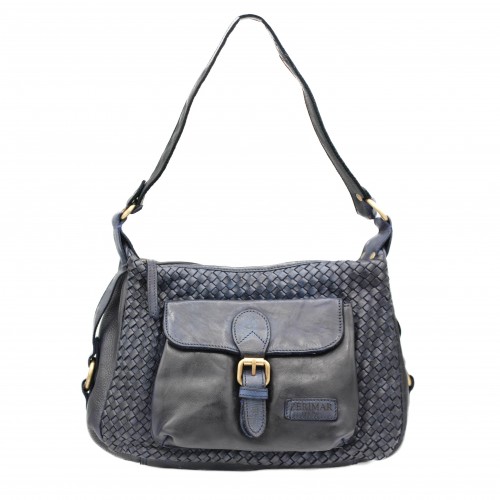 Bolso de piel trenzado...