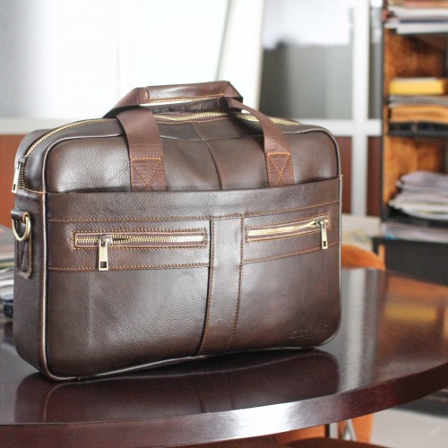 Maletin de piel modelo GOCHE 40x28x6,5 cm