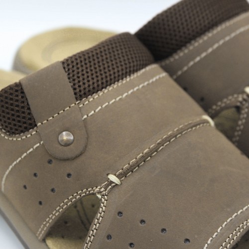 Sandalias BLEND de piel natural