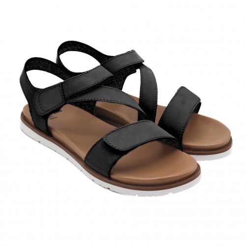 Sandalias planas de piel modelo FAHAR