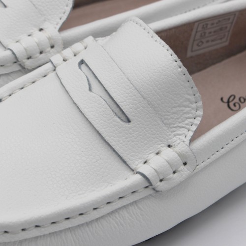 Mocasines de piel con antifaz modelo ALCAR