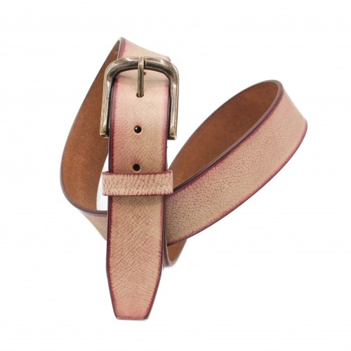 Cinturón de piel con degradado 39 mm modelo NATURAL