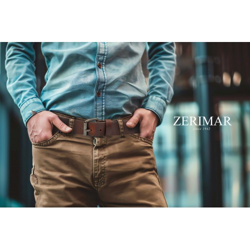 Cinturón de piel 39 mm modelo CANVELIER